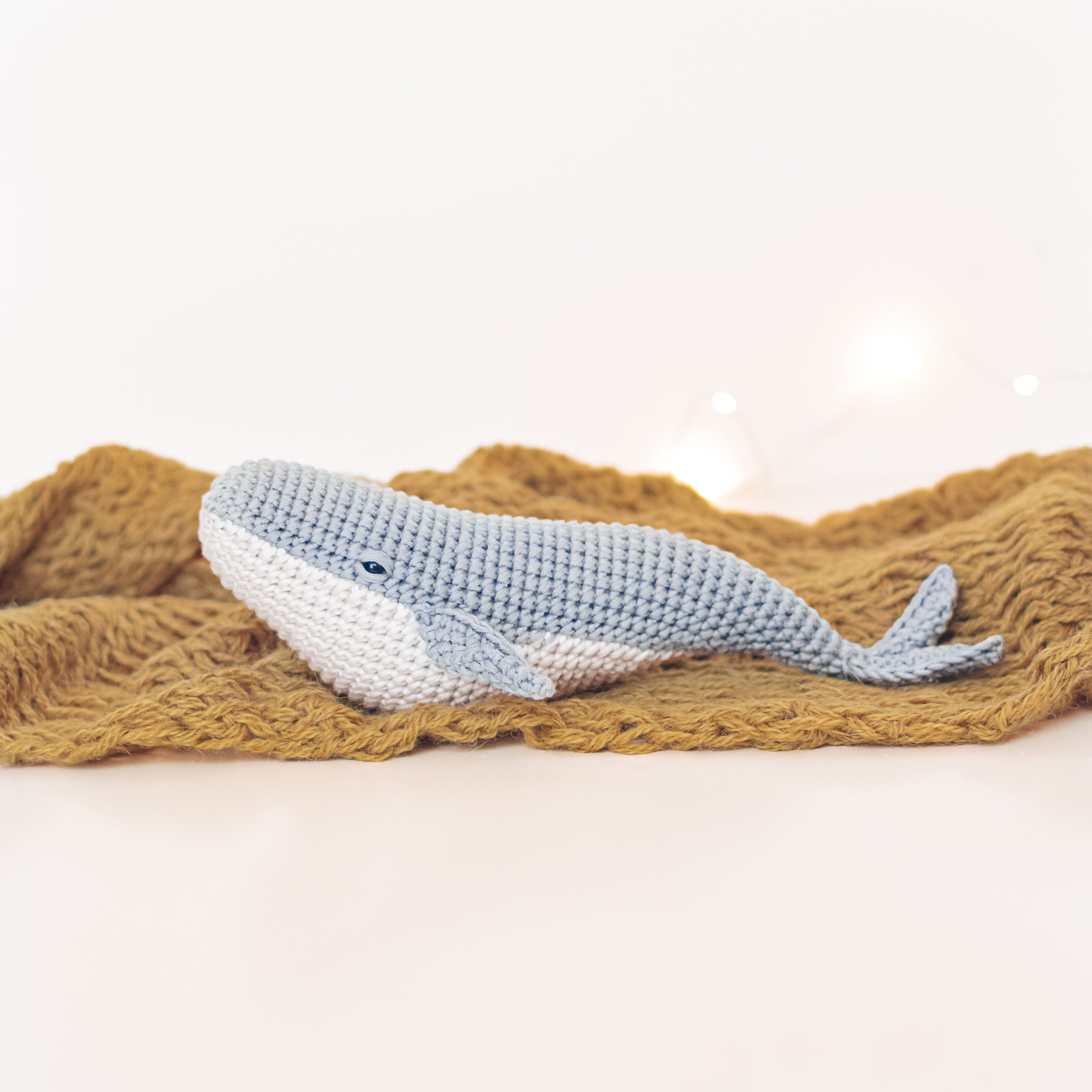 Benaiga, la ballena | Patrón de crochet